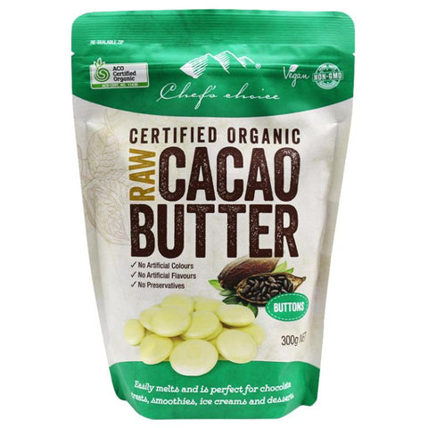 Chef Choice Raw Cacao Butter 300gr