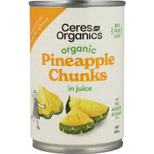 Ceres Pineapple Chunks Tin 425g