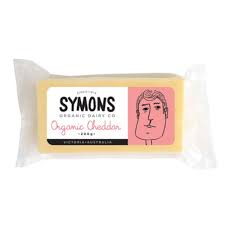 Cheese Cheddar Symons Organic