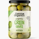 Ceres Organic Green Olives Pitted 315g