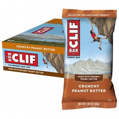 Cliff Bar crunchy peanut butter