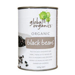 Global Organics Black Beans 400g