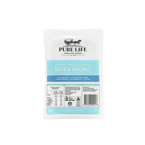 Pure Life Sprouted Bread Date & Walnut 1kg