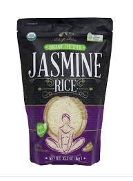 Rice Organic Jasmine 1kg