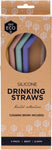 Ever Eco Silicon Straws 4 Pack