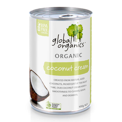 Global Organics Coconut Cream 400g