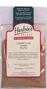 Herbies Celery Seed Grond 35g