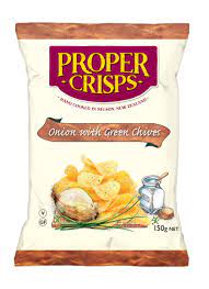 Chips Proper Crisps Onion Chive