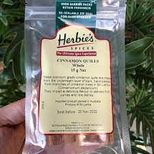 Herbies Cinnamon Quills 15g