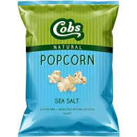 Cobbs Popcorn Sea Salt 120g