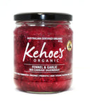 Kehoes Fennel Red Cabbage 410g