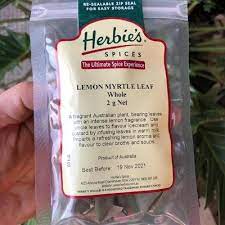 Herbies Lemon Myrtle Leaf 2g