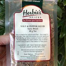 Herbies Salt & Pepper Squid 40g