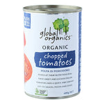 Global Organics Tin Whole Peeled Tomatoes 400g